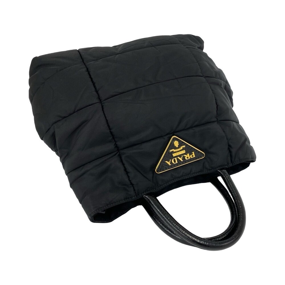 PRADA Black Leather Shoulder Bag - Picture 4 of 10